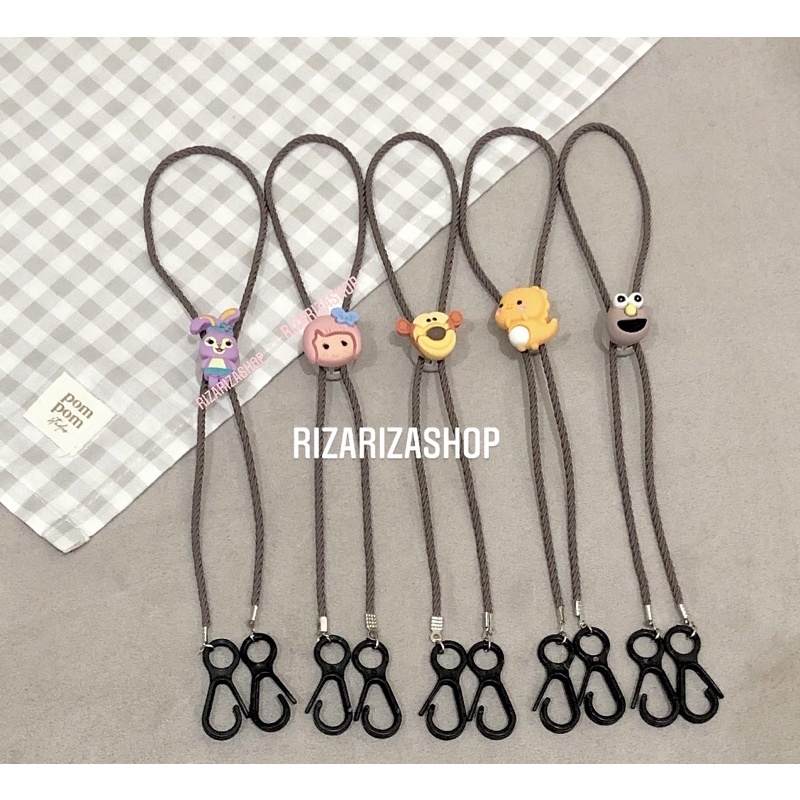 Strap Masker 2in1 Anak Ulir | Kalung Masker | Unisex