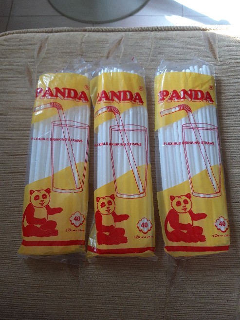 Sedotan Bengkok Sedotan Tekuk Panda