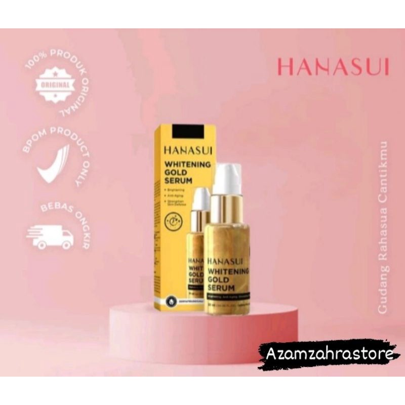 HANASUI WHITENING GOLD SERUM original bpom / serum hanasui