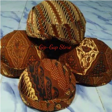 BLANGKON BATIK SOLO JEBEH - BLANGKON SOLO UNTUK DEWASA