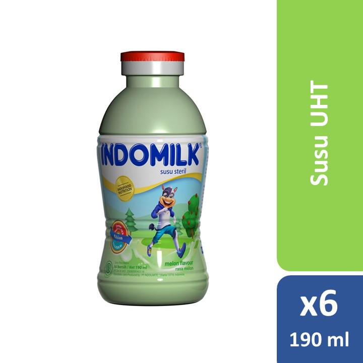 

Indomilk Susu UHT Melon Botol 6 x 190ml