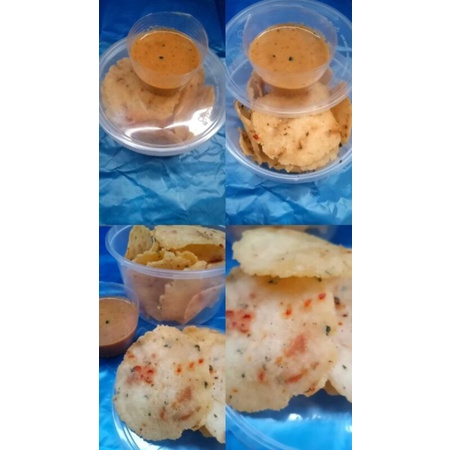 

Kletek Telo atau Singkong Bonus sambel pecel Khas Tulungagung