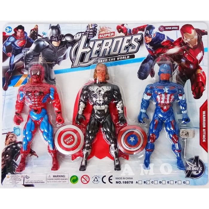 ROBOT SUPER HEROES 18878   ACTION FIGURE ROBOT