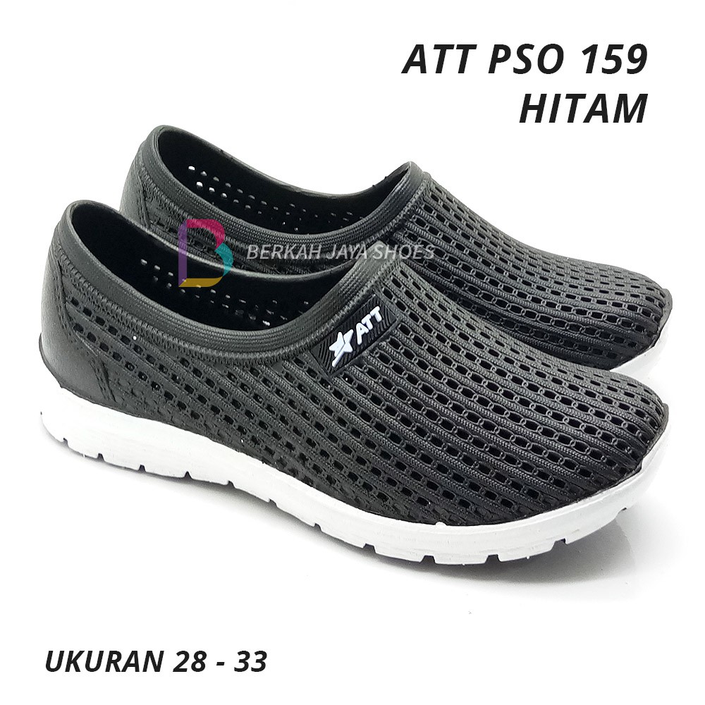 Sepatu Anak Karet - Sepatu Slip On Karet Anak Laki - Laki ATT PSO 159 - Anti Slip &amp; Anti Air