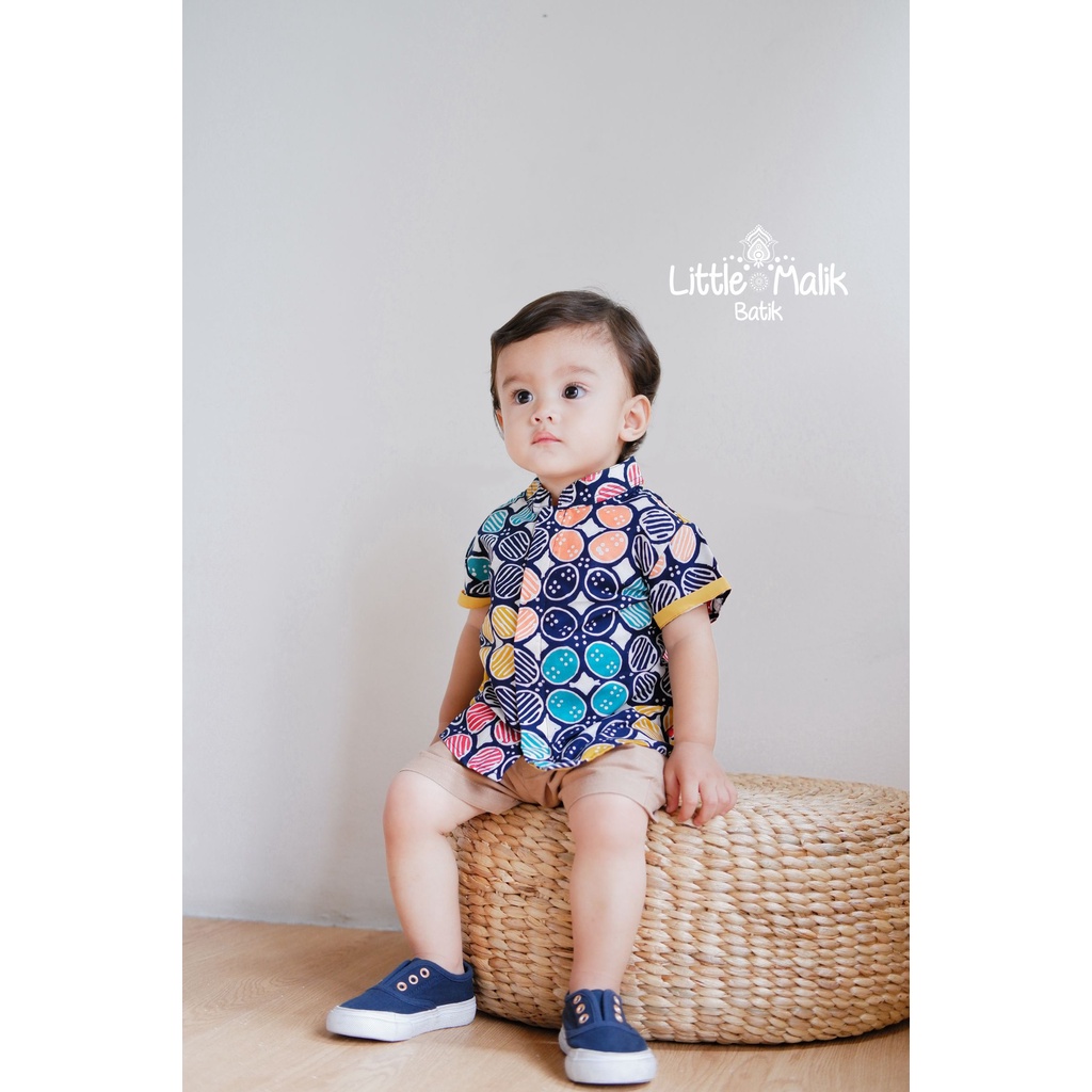 Kemeja Batik Anak By Little Malik Batik, Batik Garutan Cap Colet, Super Kece