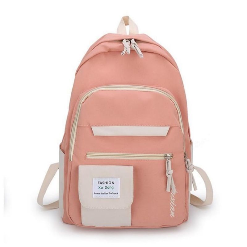 Ransel Wanita Fashion Harajuku Backpack Korea Multifungsi Gaya Remaja Kasual Tas Sekolah Anak Perempuan