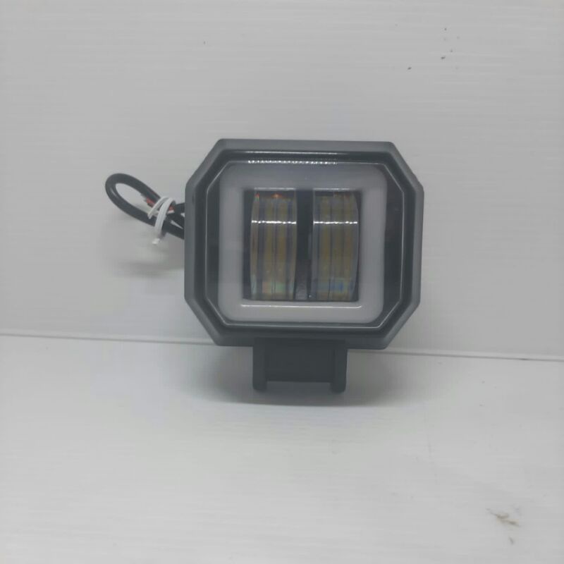 Lampu tembak daymaker mini 2 lensa kotak / bulat