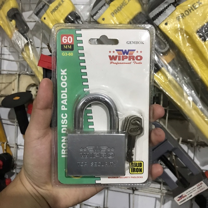 Gembok 60mm Pendek WIPRO