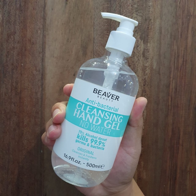 Hand Sanitizer Aseptic Gel 500mL Beaver bukan One Med / Prima Protect