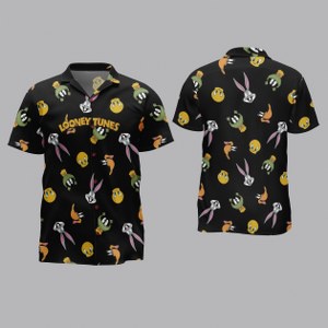 Kemeja Printing Pria Wanita Karakter Animasi Looney Tunes Custom