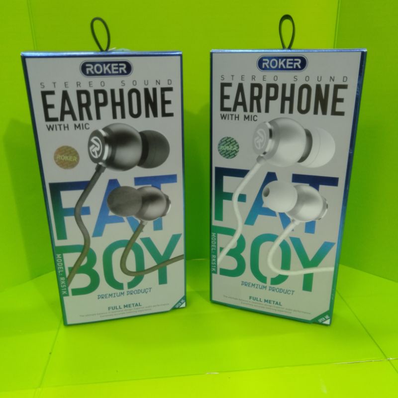 Headset ROKER FAT BOY RK51K Handsfree ROKER FATBOY