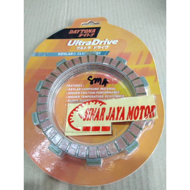 Kampas kopling daytona scorpio - vixion lama 1set
