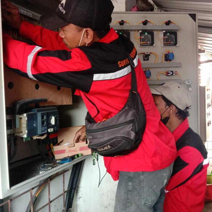 Service,Perbaikan,Repair Panel Listrik,Panel Genset.