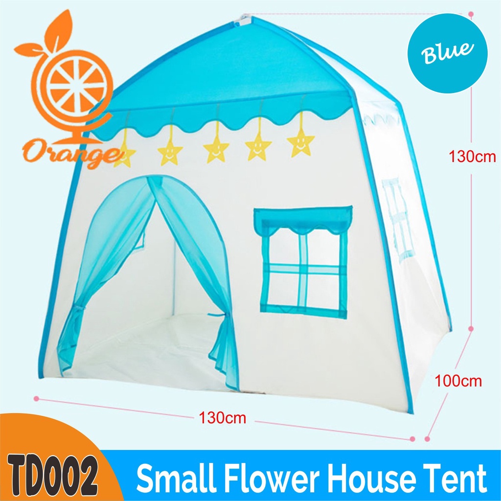 Tenda Bermain Anak Model Rumah Tenda Princess Castle Outdoor WD