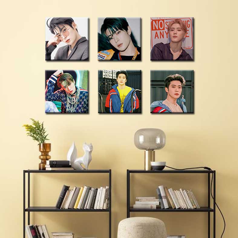 [DECOR] JAEHYUN-NCT poster tempelan Pajangan hiasan dinding kayu