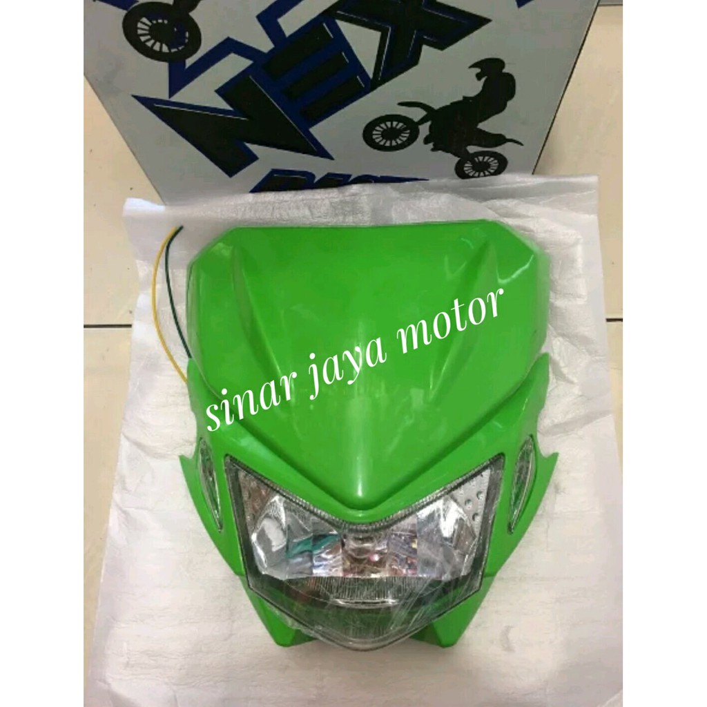 batok klx 15. bf 150. dtracker 150. headlamp  lampu depan klx Diskon