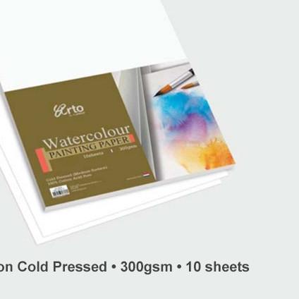 

➸ Arto A4 Water Colour Paper 300gsm - Cotton ❇