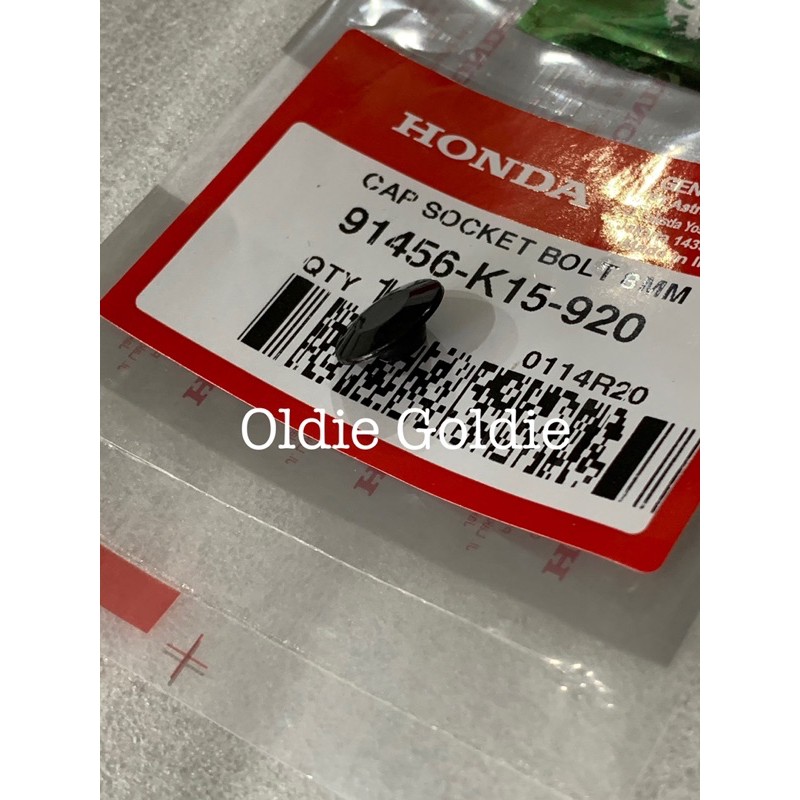 Tutup Baut Stang Raiser Cap Socket Bolt 8 MM Honda New CB 150 R LED 91456-K15-920