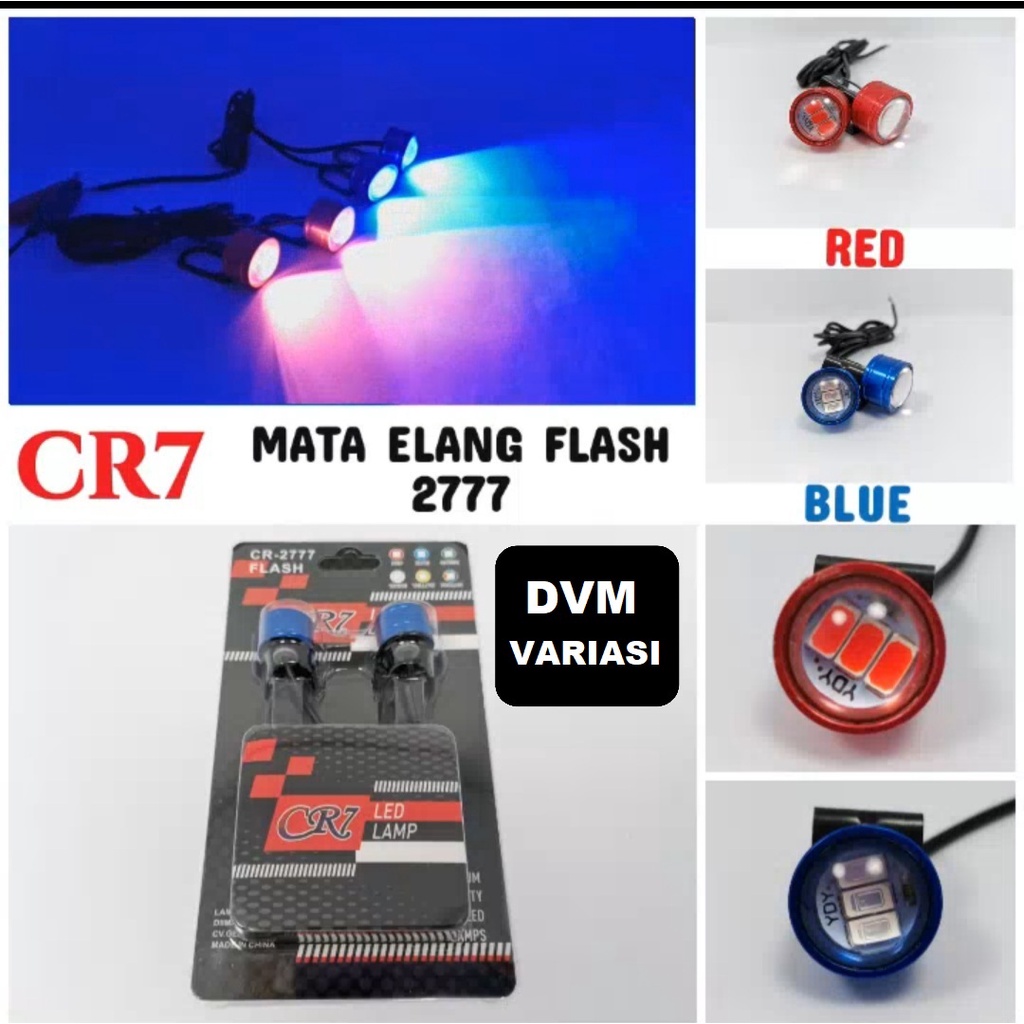 Lampu LED Mata Elang Strobo Mode Eagle Eye