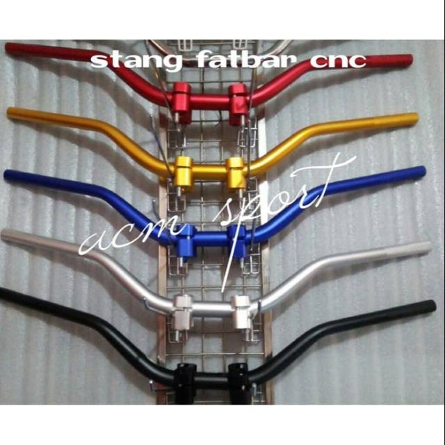 STANG FATBAR VIXION-PCX-BYSON-CB150-TIGER-VERZA-KLX DLL PLUS RAISER STANG