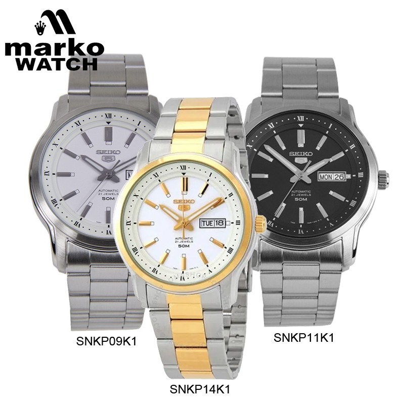 JAM TANGAN SEIKO 5 SNKP09K1 / SNKP11K1 / SNKP14K1 MAN Automatic ORIGINAL