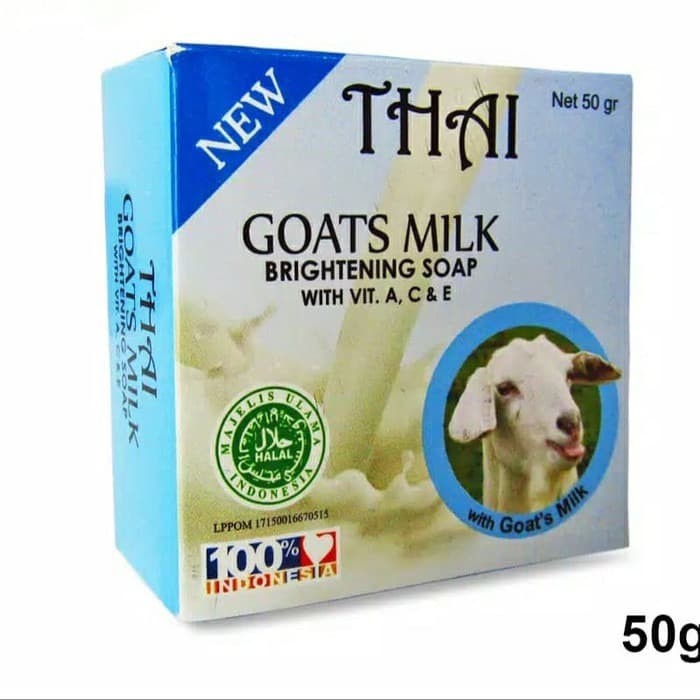THAI GOATS MILK / Sabun Thai Goats Milk 50gr