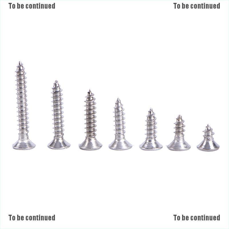 {WhIte} 50PCS M3 stainless steel  screw cross recessed phillips round pan head screw