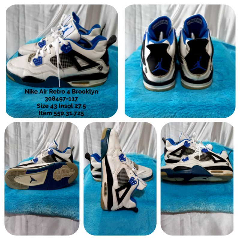 Nike Air Retro 4 coll Brooklyn