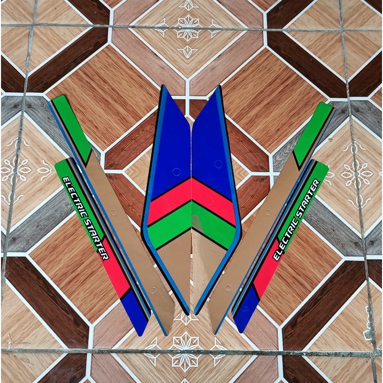 sticker striping motor honda prima 1991