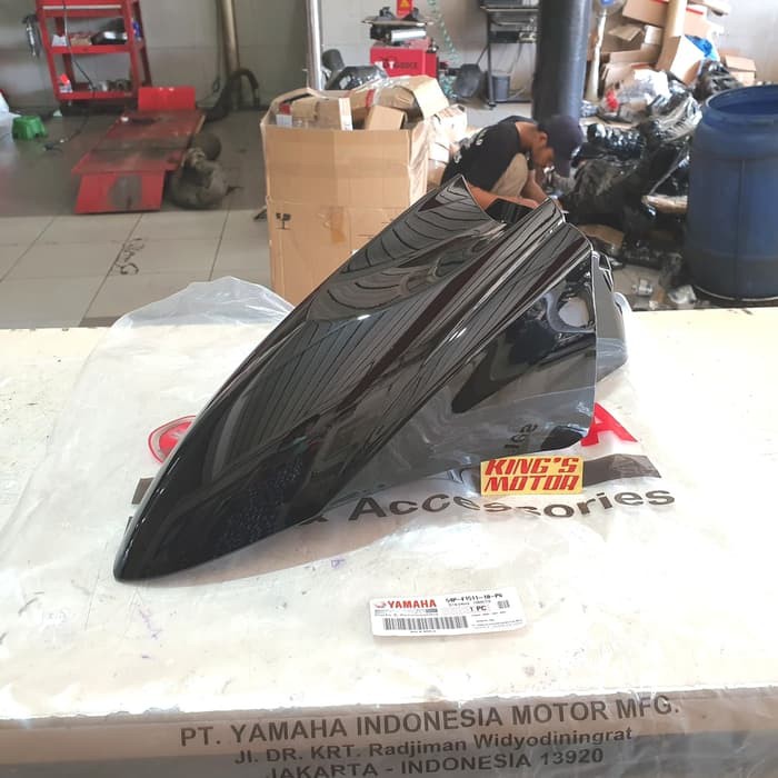 SPAKBOR DEPAN MIO J, MIO GT HITAM (54P-P6) ASLI YAMAHA