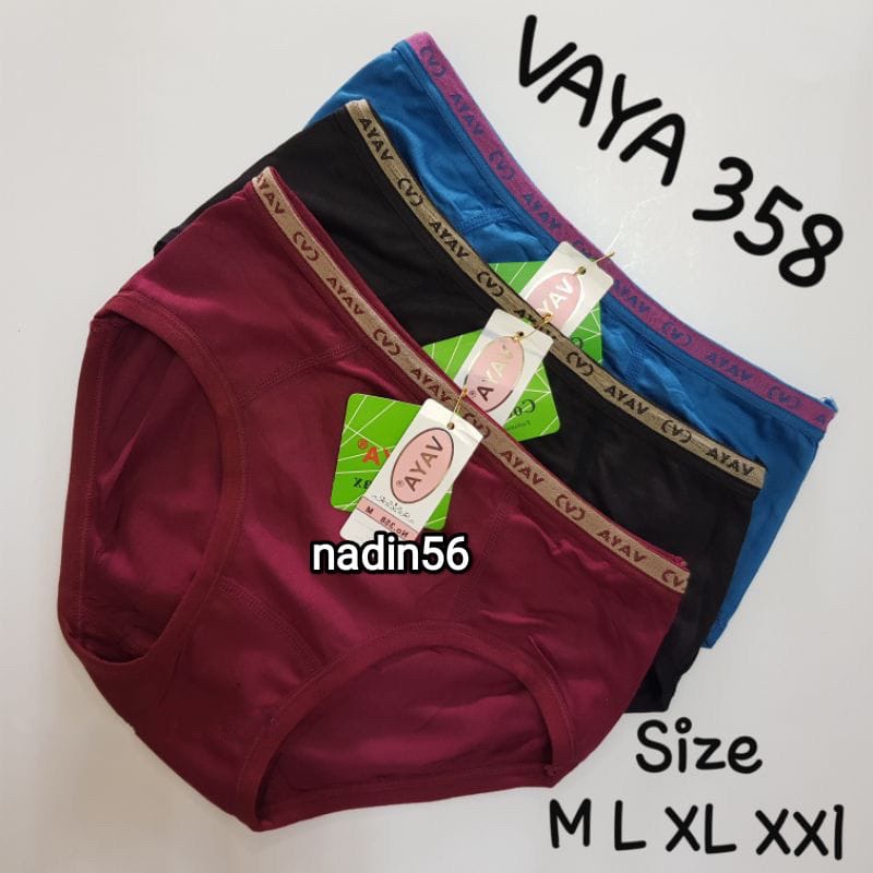 6 pcs CD vaya 358 bahan katun original