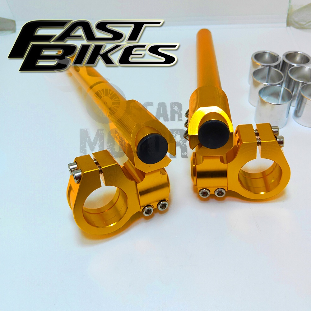 Stang Jepit Clip On FASTBIKES Stelan Satria Fu Sonic Vixion R15 CB150R Cbr Tiger Ninja motor