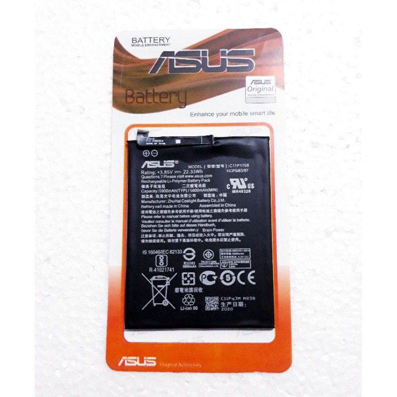 Baterai Batre Asus Zenfone Max Pro M1 ZB602KL C11P1706 Original Oem Battery Hp