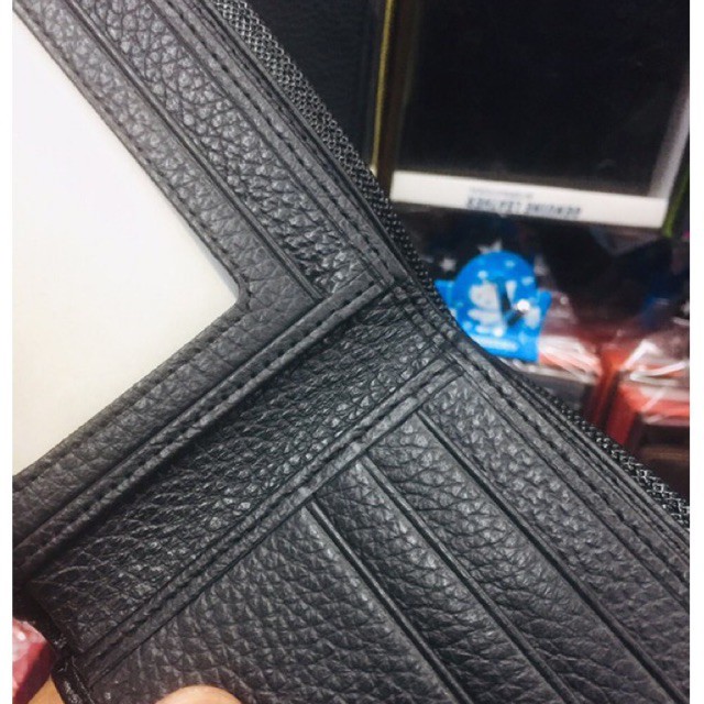 dompet pria bahan kulit asli campuran produk lokal berkualitas #dompet #dompetcowok #dompetlipat