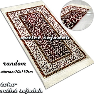 Jual Outlet Sajadah/Sajadah Turki Dewasa/ukuran 70 Cm X 110 Cm/ Sajadah ...