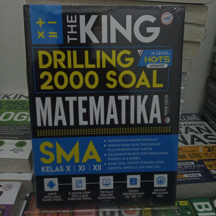 

❤BISA COD❤ BUKU THE KING DRILLING 2000 SOAL MATEMATIKA SMA