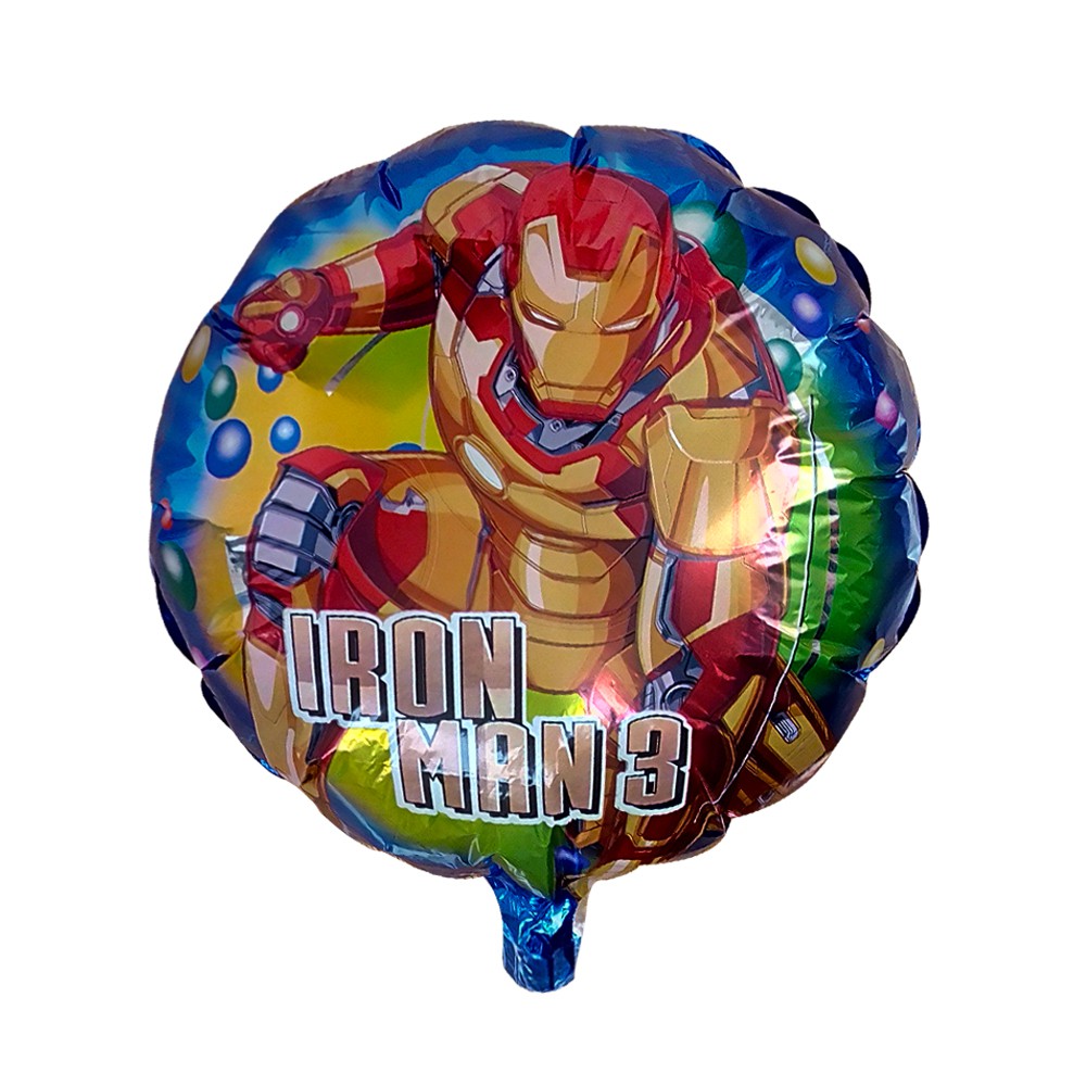 Balon Foil Karakter Superheroes dan Princess - Balon Ulang Tahun