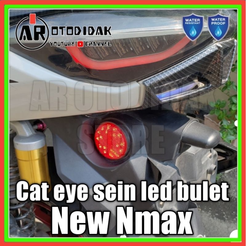 cat eye led BULAT mode senja &amp; sein PNP NEW NMAX