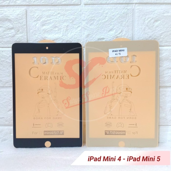 Anti Gores Ceramic Glare Ipad Mini Ipad Mini 2 3 Ipad Mini 4 5 Mini 6