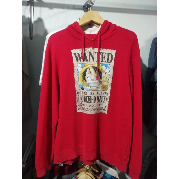 hoodie official one piece x baleno official