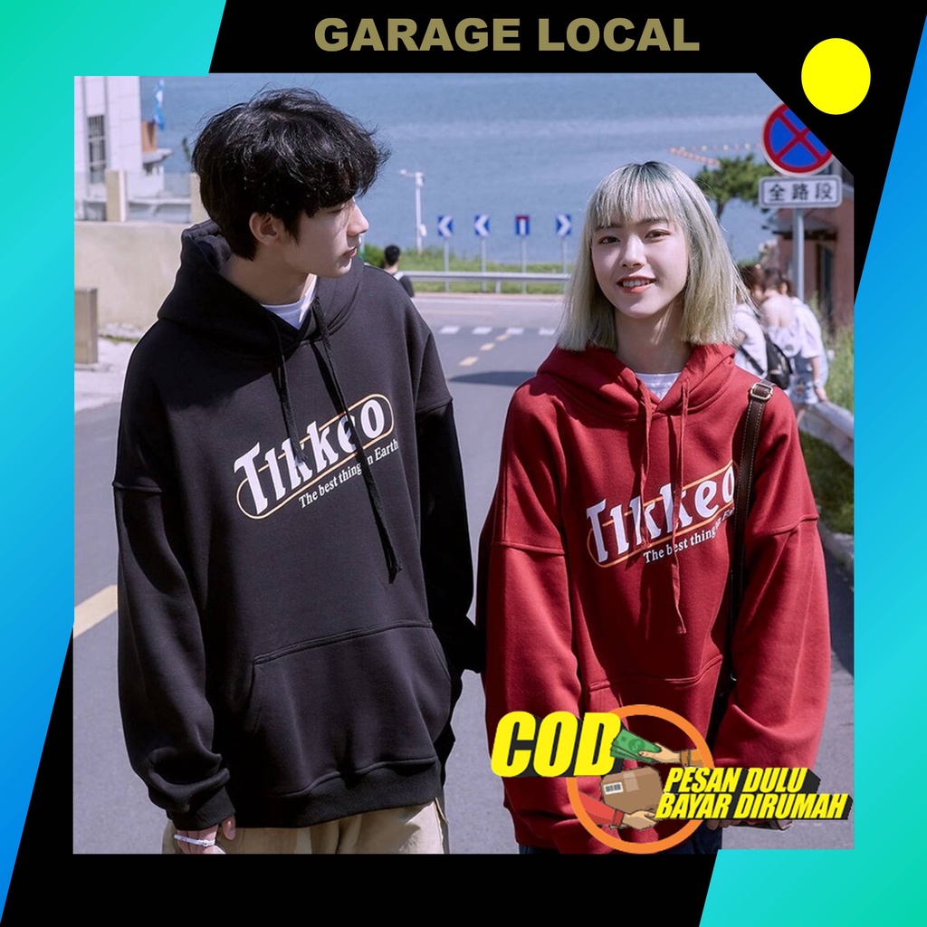 Sweater Hoodie Couple Korea Sweter Hody Copel Oversize Pria Wanita Switer Hudy Capel Over Size Basic