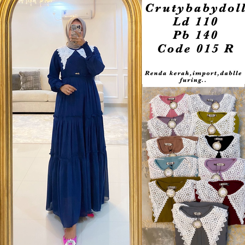 GAMIS RENDA FRILLA GAMIS FRILLA CERUTY BABYDOLL