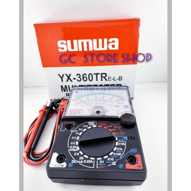 Avometer Analog Multitester Sumwa yx-360tr