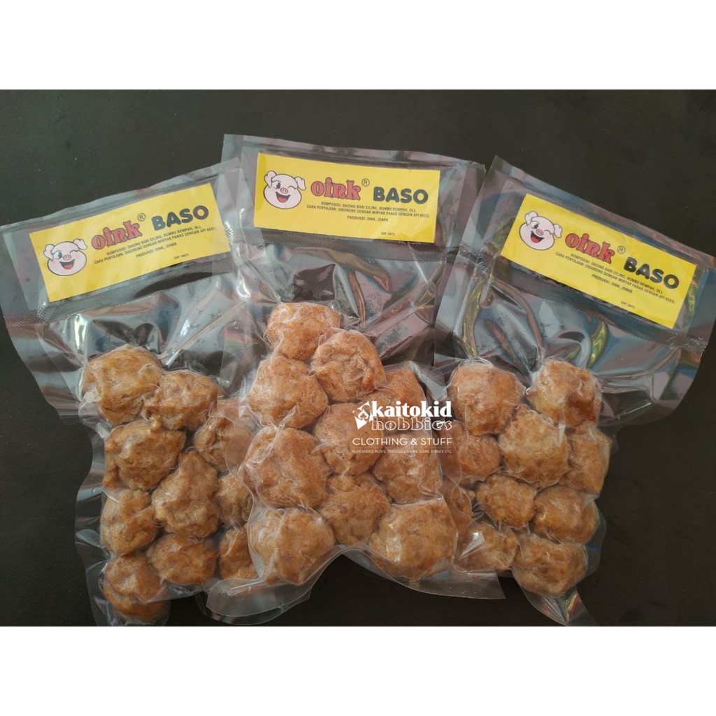 

BAKSO Babi Oink Frozen Murah Enak