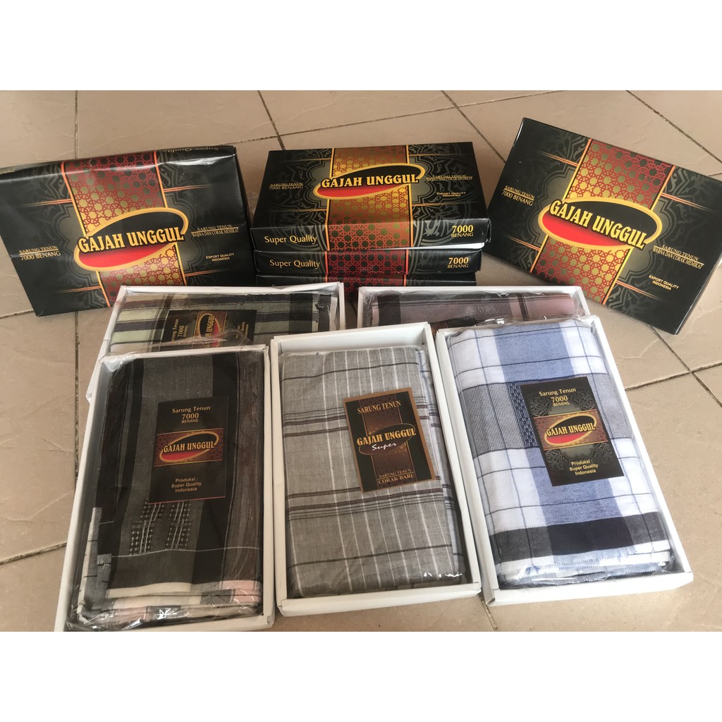 SARUNG GAJAH UNGGUL GROSIR MURAH PREMIUM