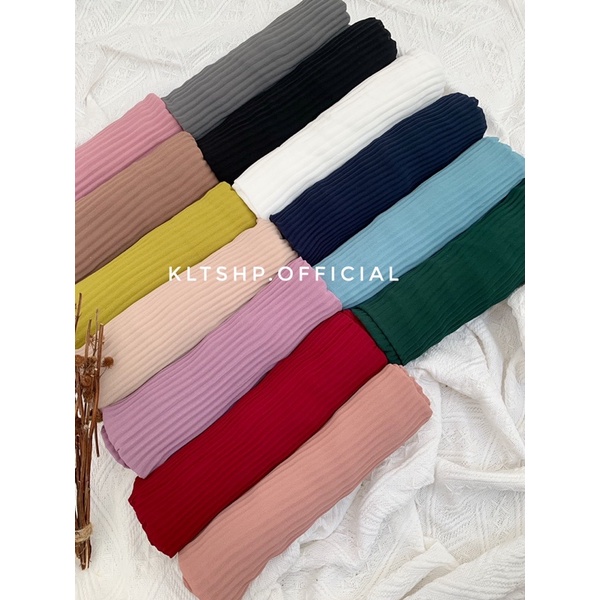 BERGO PLISKET TALI || MARYAM PLISKET CERUTY || HIJAB INSTANT PLISKET