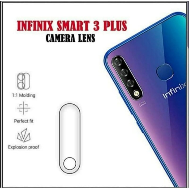 Infinix Smart 3 Plus / X627 Tempered Glass Camera Anti Gores Kamera Belakang