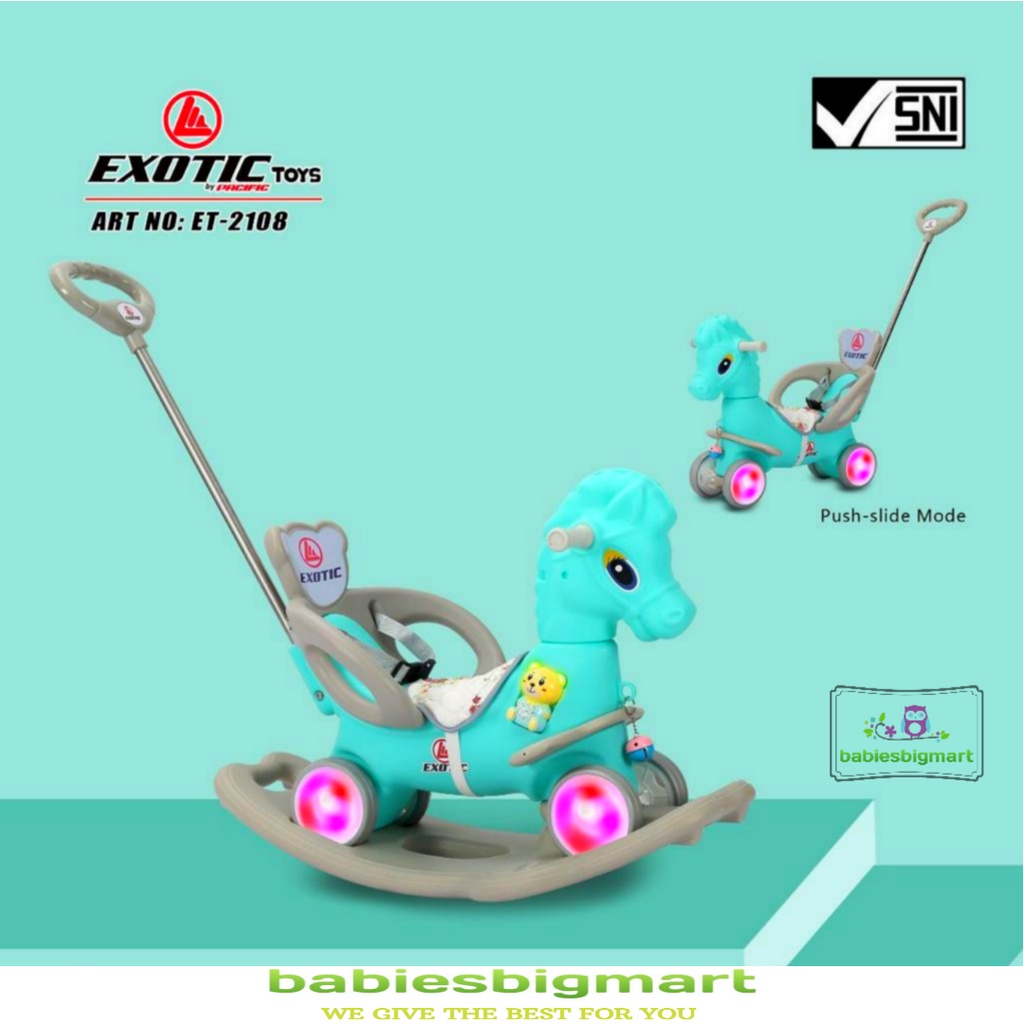 MAINAN ANAK SWING CAR MODE RIDE ON EXOTIC ET 3101 / 3102 / 3103 / 3104 / 3105 / 2002 / 2108 / 2110