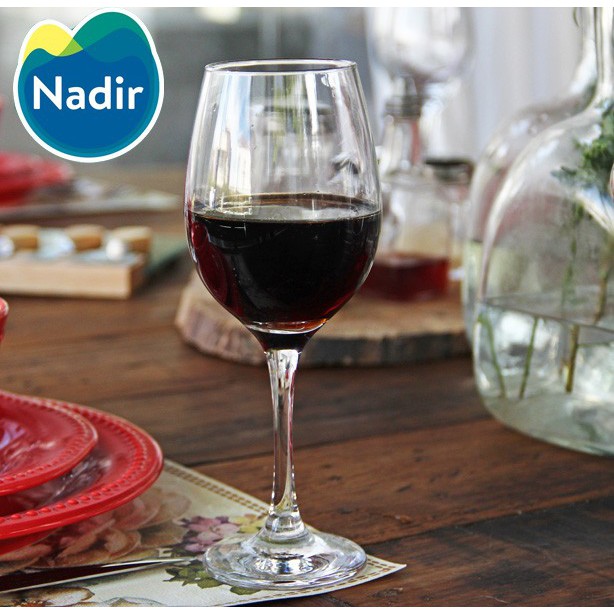 Nadir Gelas Red Wine Kaki - Wine Glass - Gelas Kaca - Gelas Kaki - Gelas Dinner - Gelas Resto - Gela