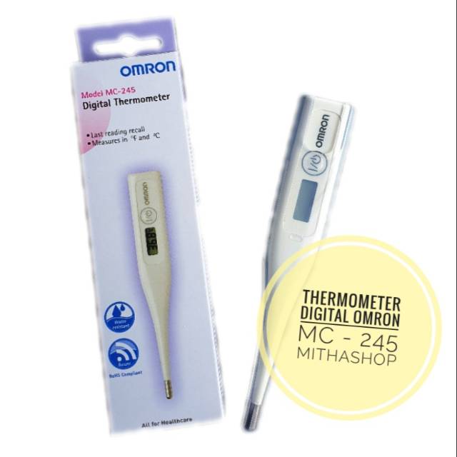 OMRON DIGITAL THERMOMETER MC - 245